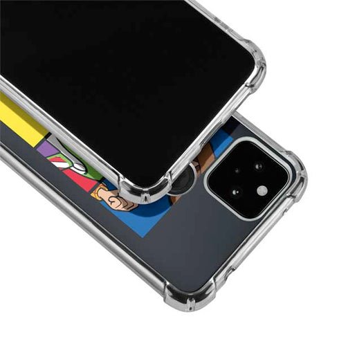 Disney Toy Story Character Grid Google Pixel 5 Clear Case